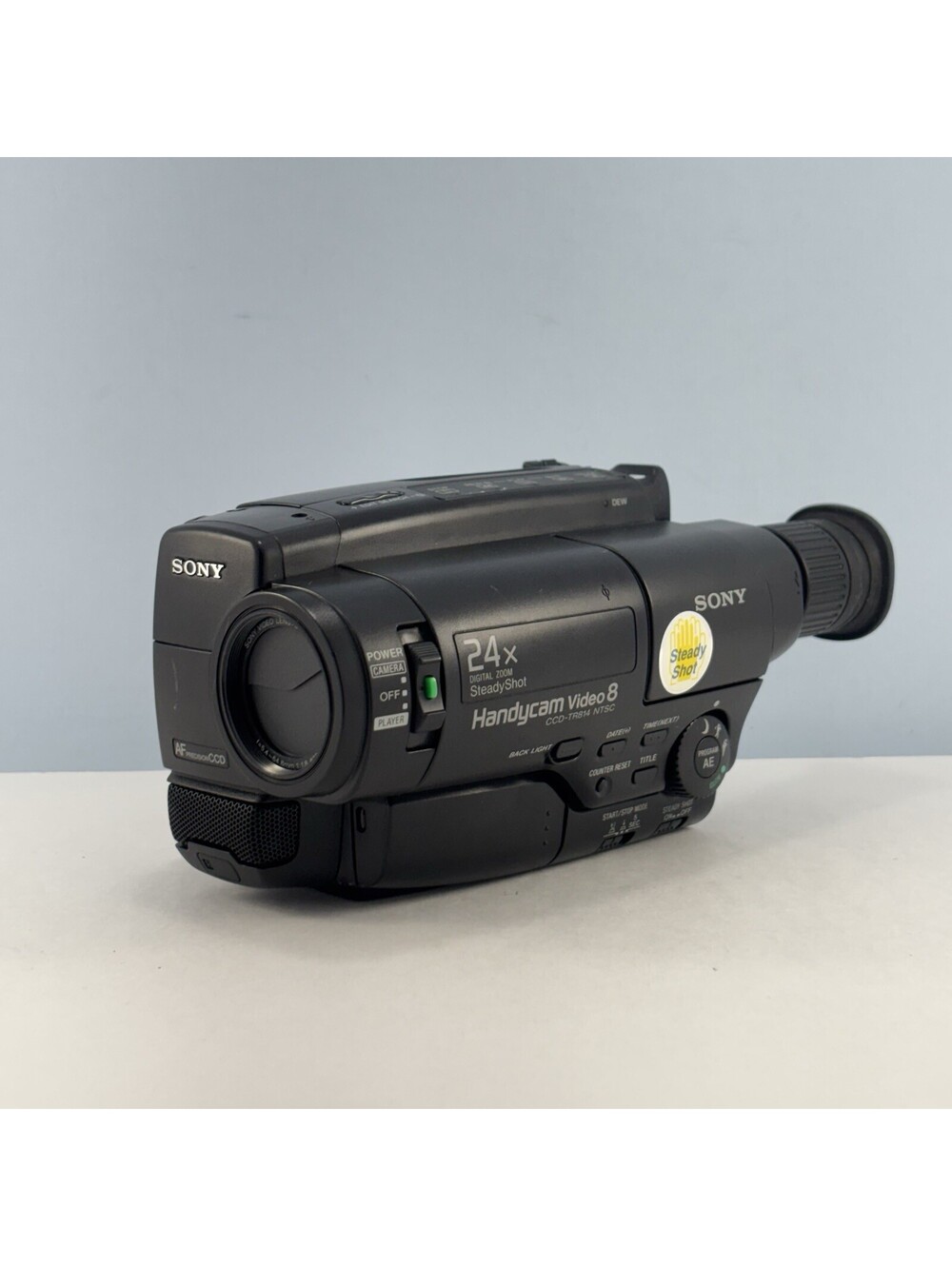 Sony CCD-TR814 8mm Video8 Camera Camcorder VCR Video Transfer TESTED WORKING!